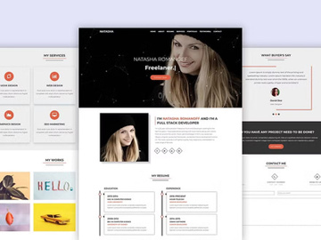Personal Portfolio HTML Template