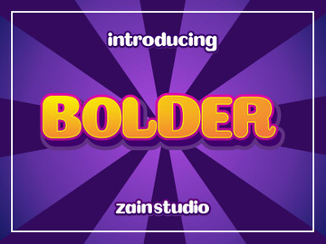 Bolder