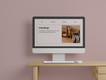 Free Imac Mockup