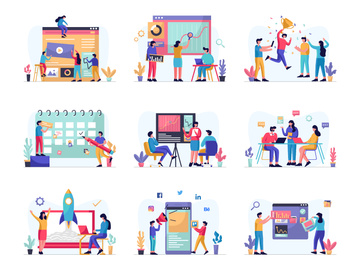 Business Project Illsutrations