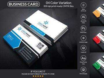 Corporate Business Card Design Template