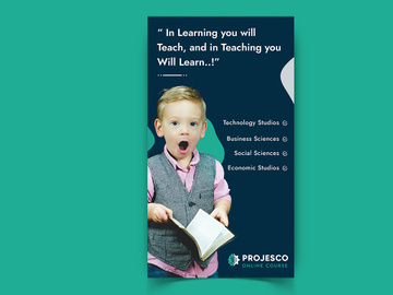 Online Course Social Media Post Template