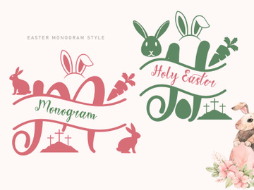 Holy Easter Monogram
