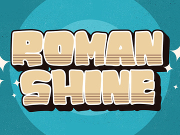ROMAN SHINE - Display Sans Font