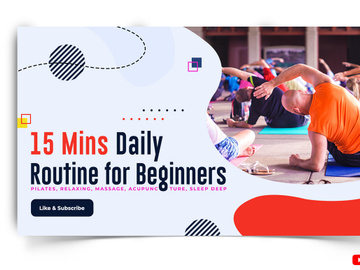 Yoga Youtube Thumbnails