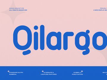 Qilargo | Display Bold Sans
