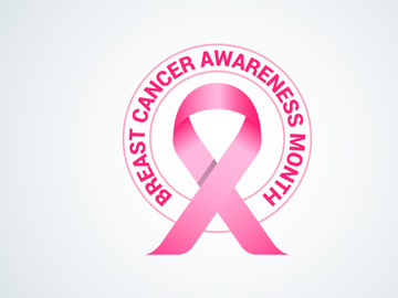 Breast cancer day. October is breast cancer awareness month.