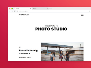 Photo Studio - Photography Portfolio