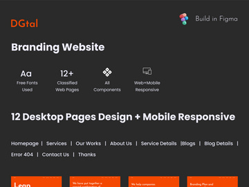 DGtal - Branding Website