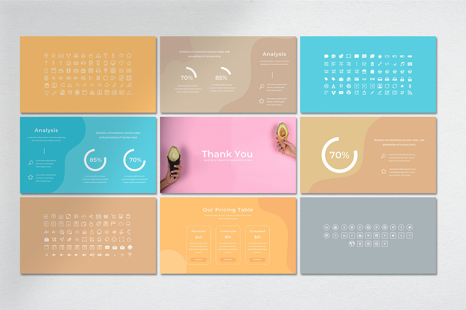 Colorful - Template PowerPoint