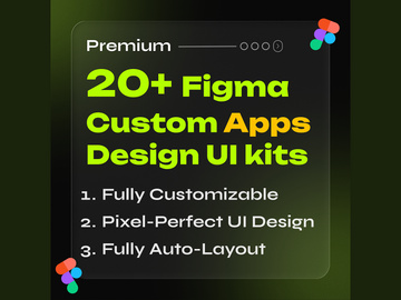 20+ Modern Mobile App Design Kit | Figma App UI Templates