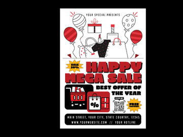 Mega Sale Flyer