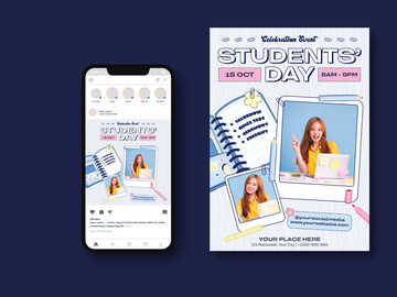 World Students Day Flyer