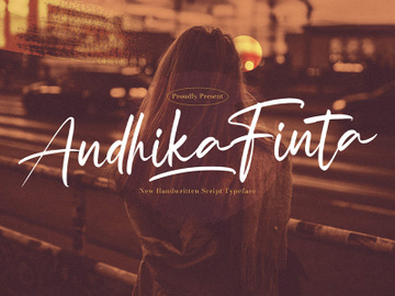 Andhika Finta - Handwritten Font