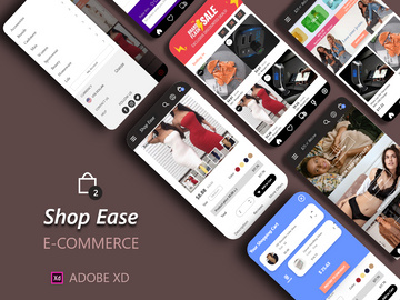 shopping fashion e-commerce clothing UI Kit