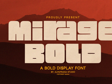 Mirage Bold - Bold Display