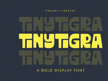 TinyTigra - Display Font