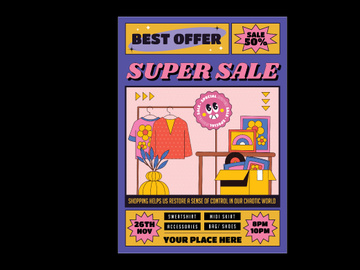 Super Sale Flyer