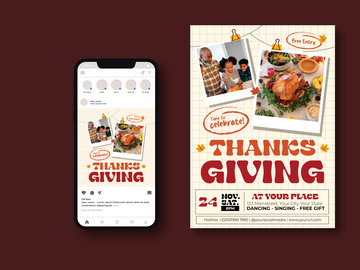 Thanks Giving Day Flyer