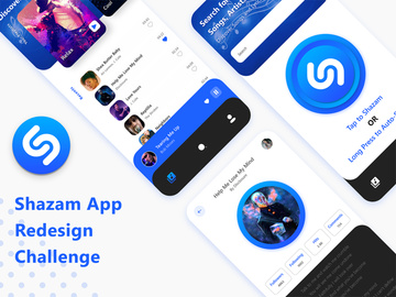 Shazam App Redesign