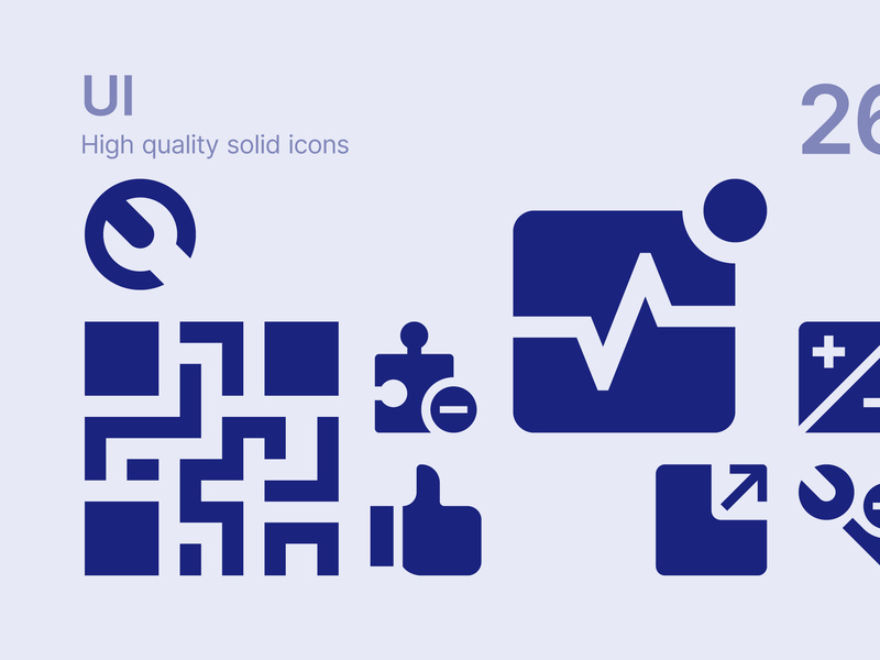UI Solid Icons by EDT ~ EpicPxls