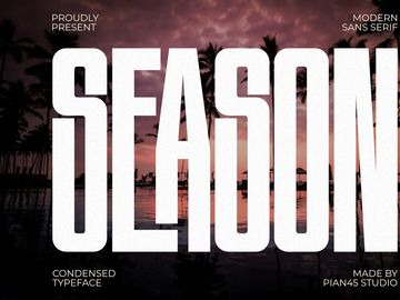 Season - Condensed Sans Serif