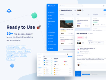 SaaS Dashboard UI Kit