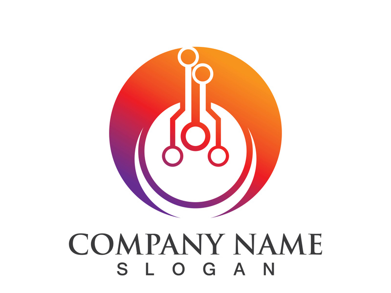 Technology logo images illustration design template - ~ EpicPxls