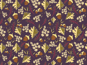 Fall seamless Pattern
