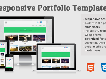 MP, Minimal HTML5 Portfolio Template