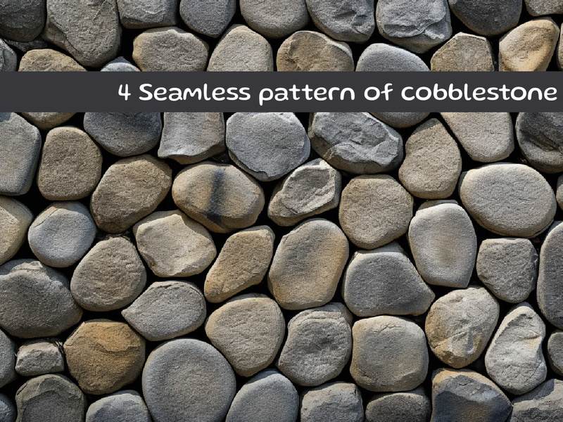 Seamless pattern of cobblestone background by Samiraas8891 ~ EpicPxls