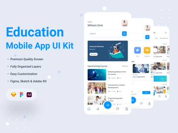 Online Education App UI Kit