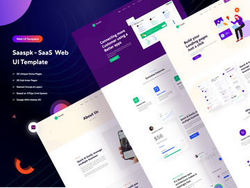 Saaspk - SaaS  Web UI Template