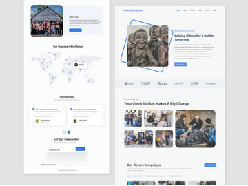 Donation Web Design