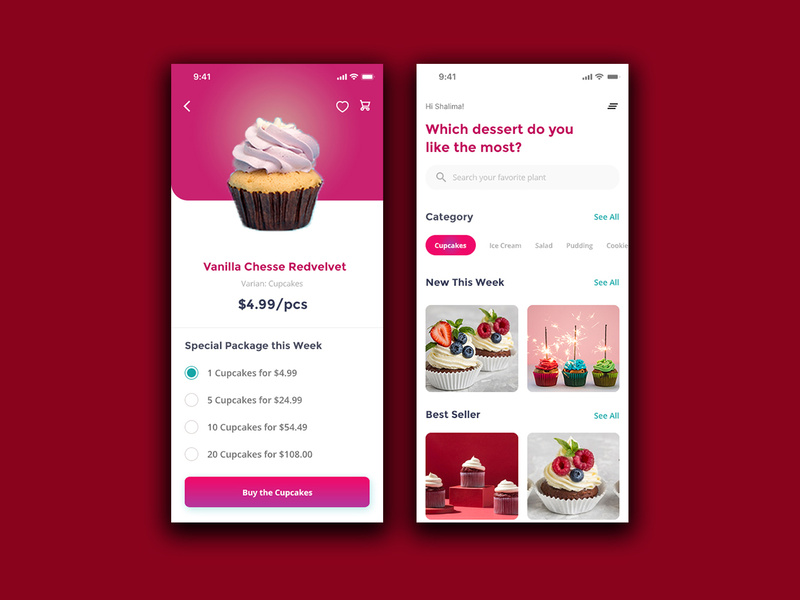 CakeMobile Apps UIKit by SB Trading EpicPxls