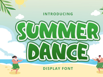 Summer Dance - Display Font