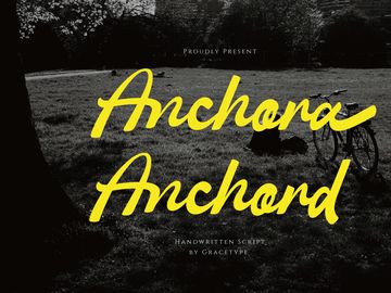 Anchora Anchord | Handwritten Script