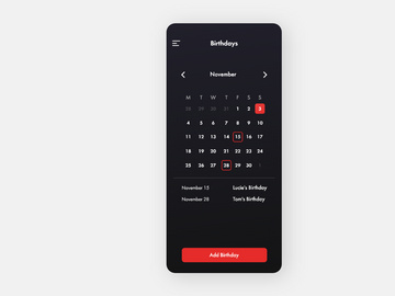 Calendar UI Kit