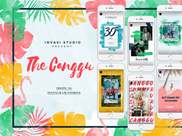 CANGGU-Tropical Instagram Animated