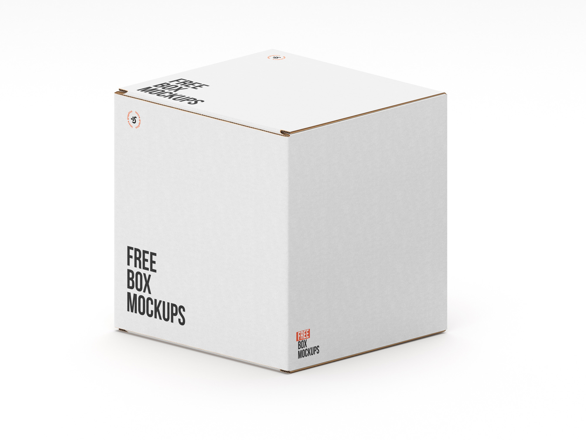 7 Box Mockups