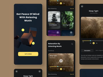 Sokin - Headspace Design Mobile App