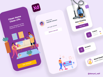 Cleaning App Template