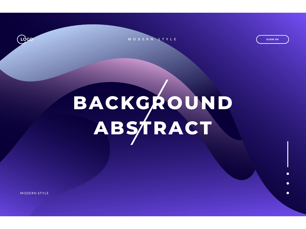 3D Navy Blue Aesthetic Abstract Background
