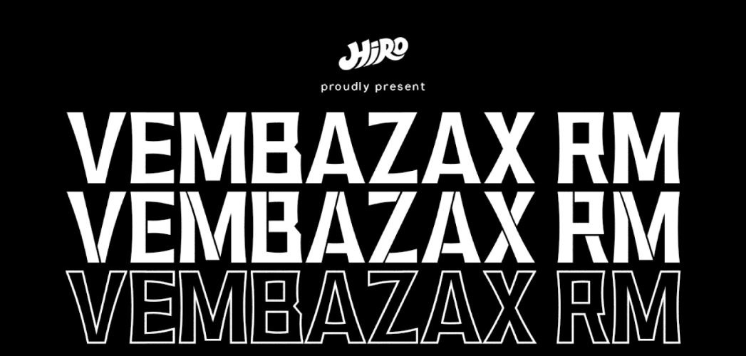 vembazax rm - 免费字体(VEMBAZAX RM - FREE FONT)插图