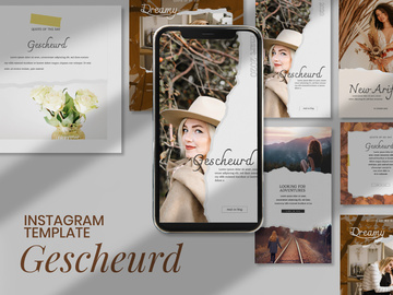 Gescheurd Instagram Template