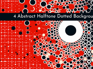 Abstract halftone dotted background