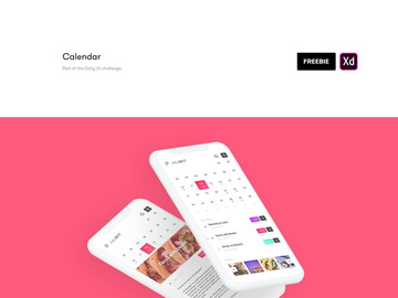 Clean Calendar UI Kit