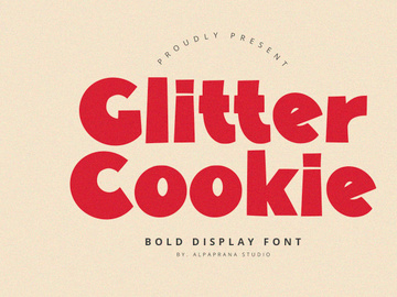 Glitter Cookie - Bold Display