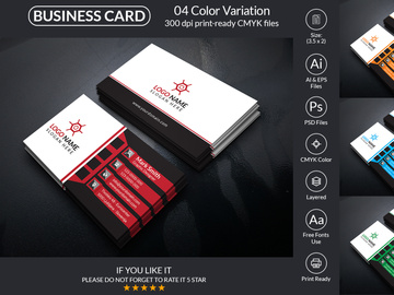 Corporate Business Card Design Template