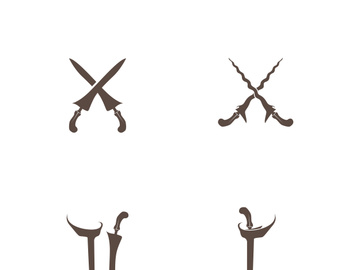 The kris or keris  with its elaborately carved handle and wavy blade